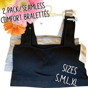 🌸2 Pack Seamless Comfort Bralette